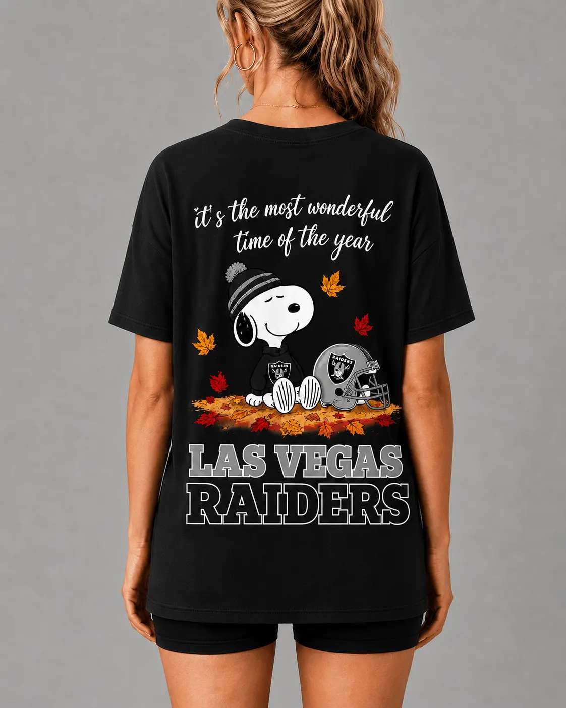 Las Vegas Raiders | Premium NFL Fall Football Season Comfort V-neck NY - Image 3