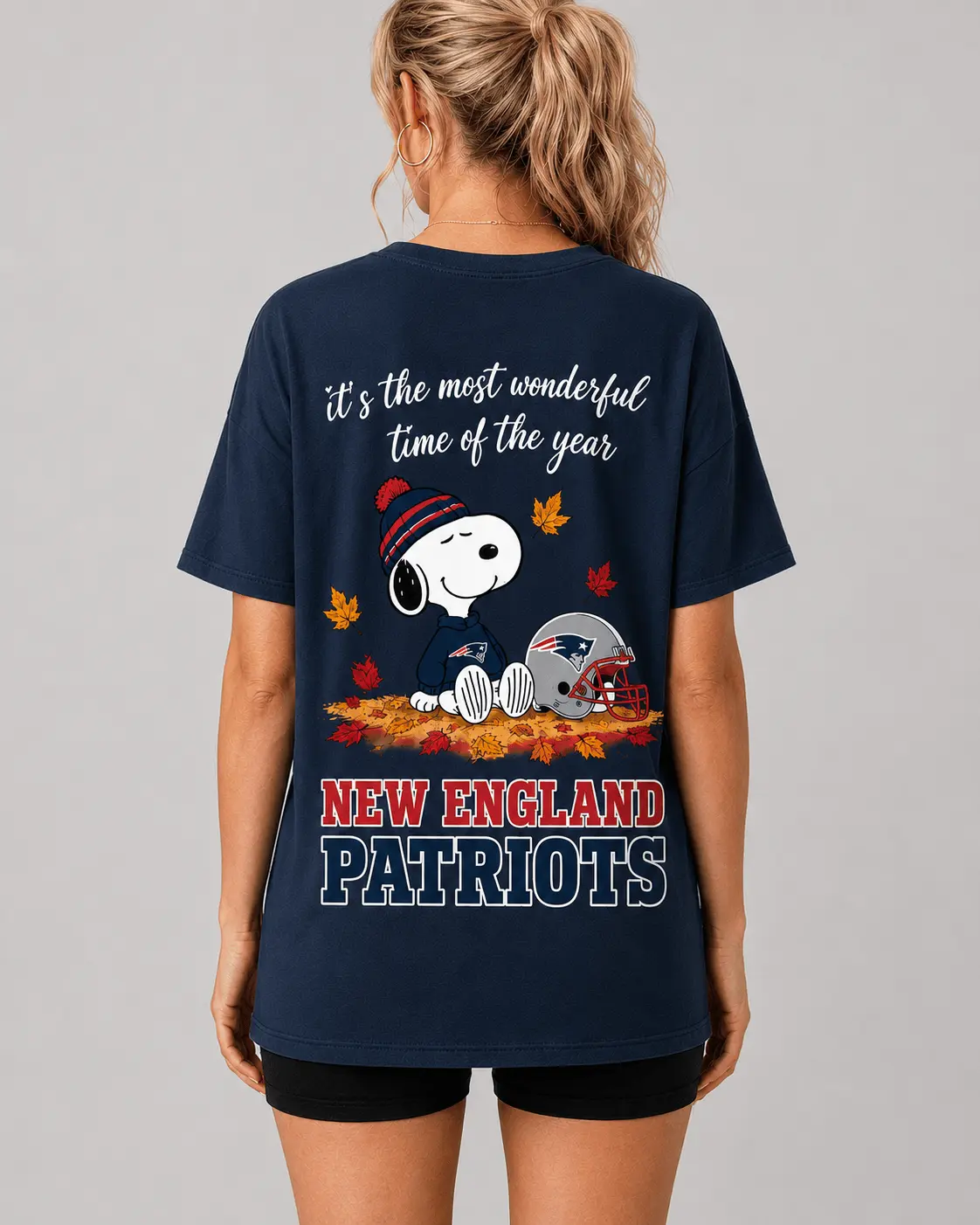 New England Patriots | Premium NFL Fall Football Season Comfort V-neck NY - Image 3