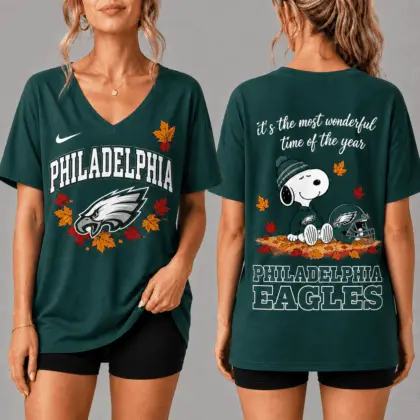 Philadelphia Eagles | Premium NFL Fall Football Season Comfort V-neck NY