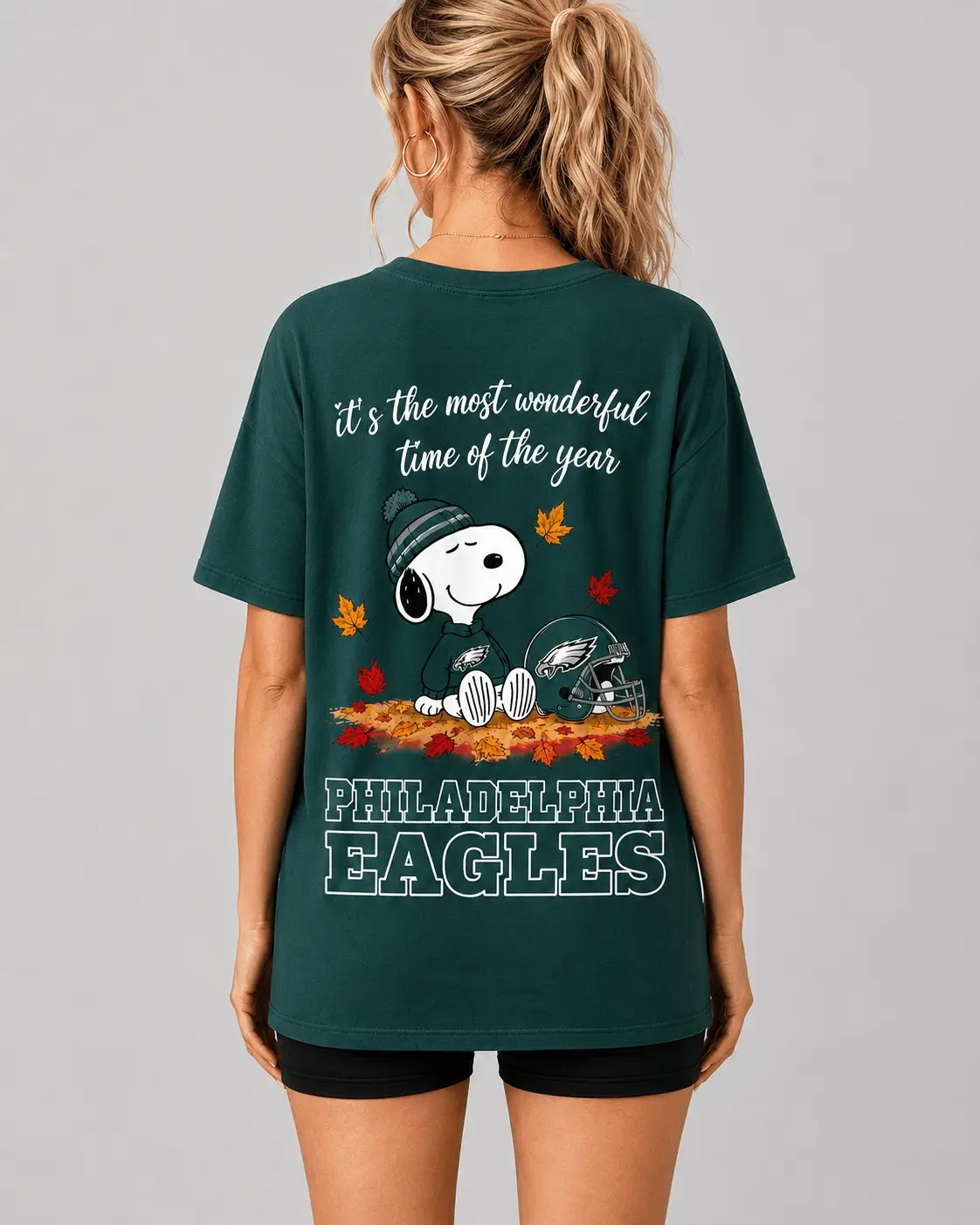Philadelphia Eagles | Premium NFL Fall Football Season Comfort V-neck NY - Image 3