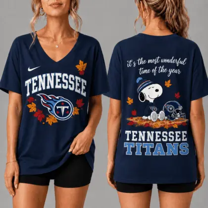 Tennessee Titans | Premium NFL Fall Football Season Comfort V-neck NY