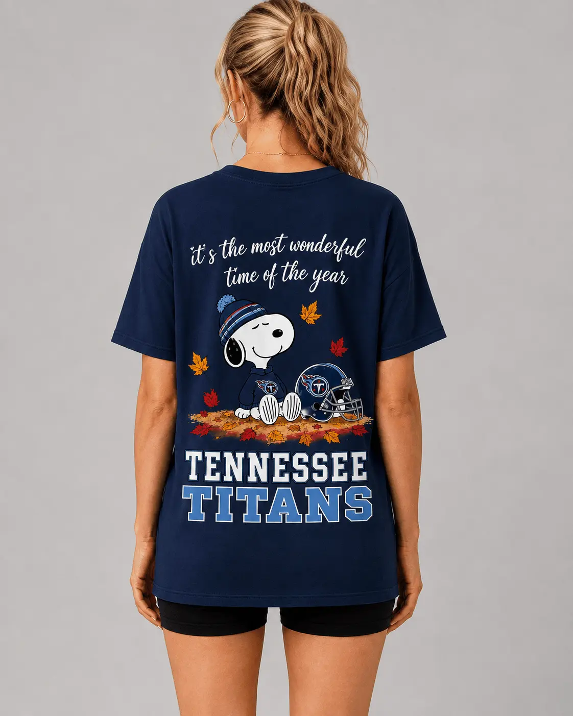 Tennessee Titans | Premium NFL Fall Football Season Comfort V-neck NY - Image 3