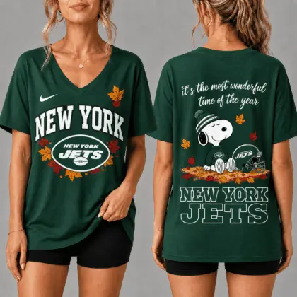 New York Jets | Premium NFL Fall Football Season Comfort V-neck NY