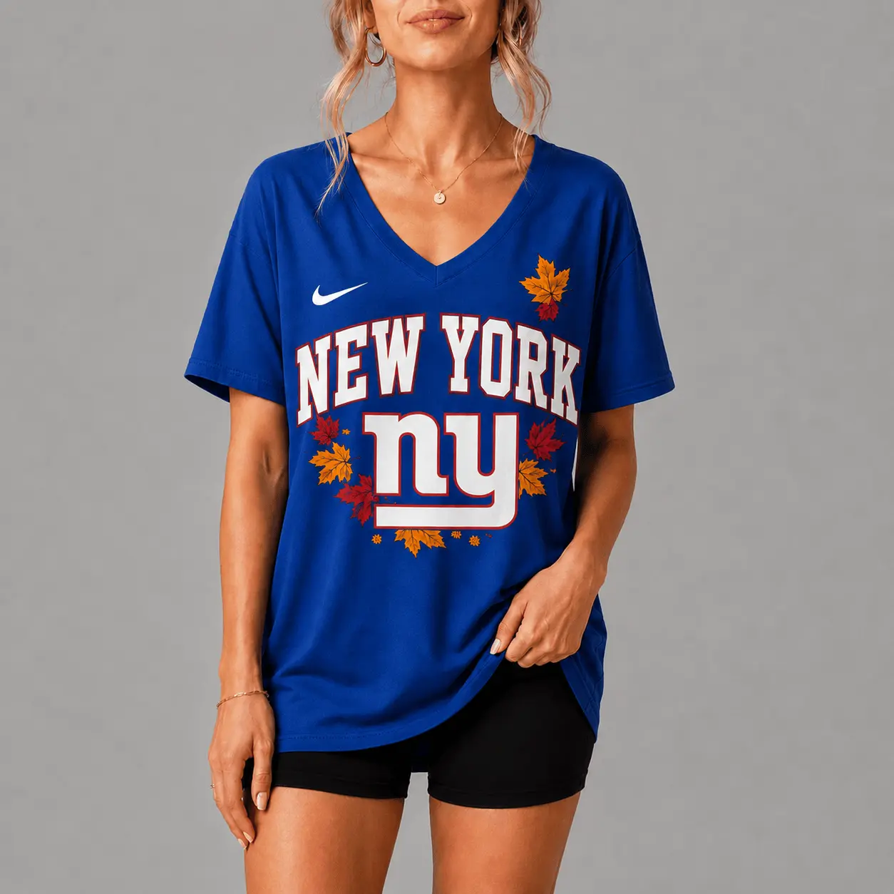 New York Giants | Premium NFL Fall Football Season Comfort V-neck NY - Image 2