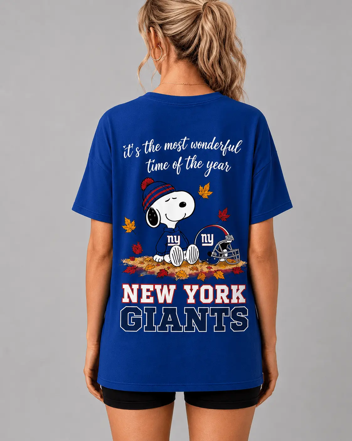 New York Giants | Premium NFL Fall Football Season Comfort V-neck NY - Image 3