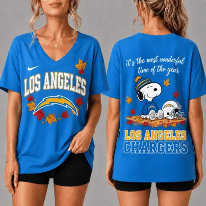 Los Angeles Chargers | Premium NFL Fall Football Season Comfort V-neck NY