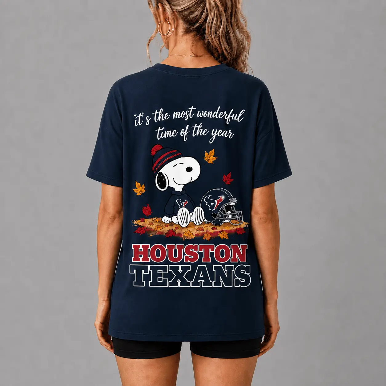 Houston Texans | Premium NFL Fall Football Season Comfort V-neck NY - Image 3