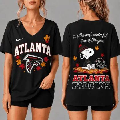 Atlanta Falcons | Premium NFL Fall Football Season Comfort V-neck NY