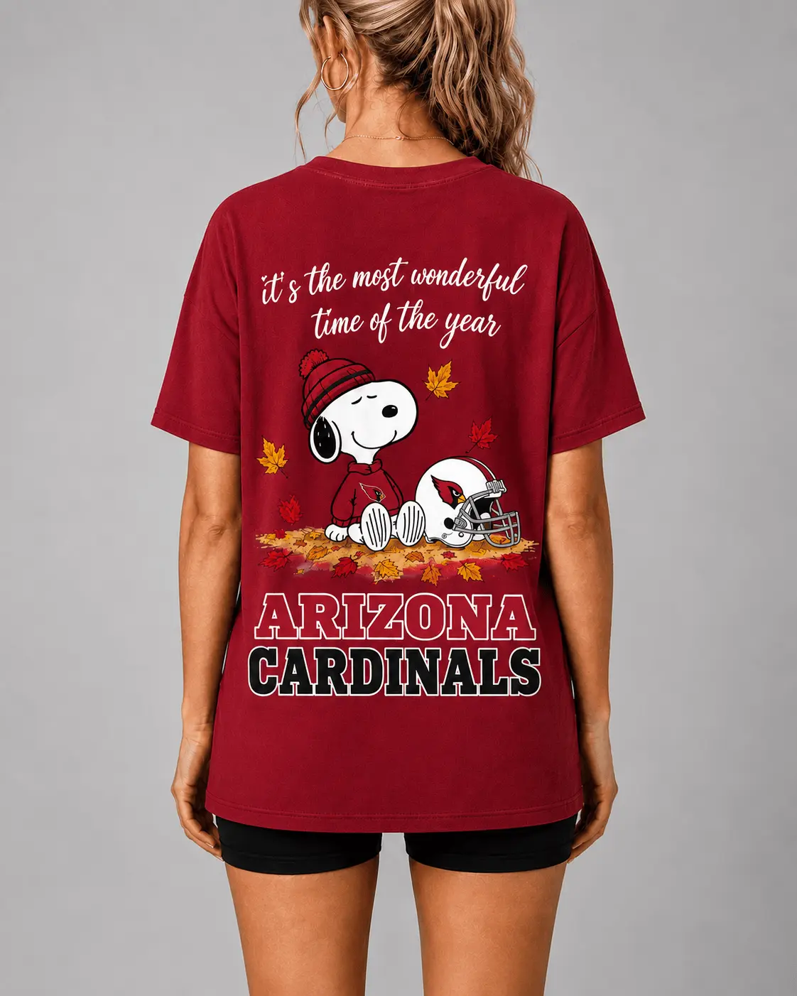 Arizona Cardinals | Premium NFL Fall Football Season Comfort V-neck NY - Image 3