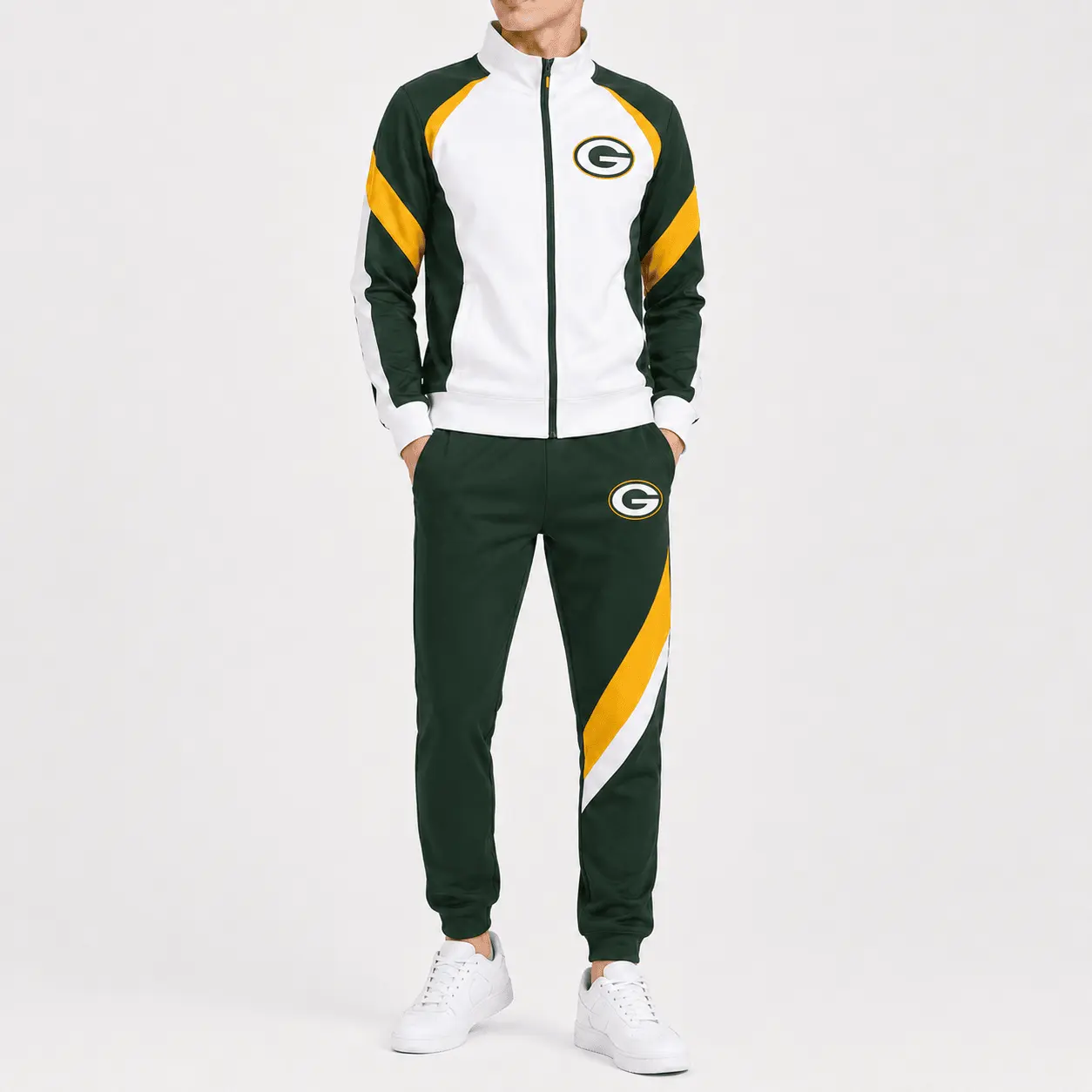Green Bay Packers | Premium NFL Sporty Combo Jacket & Jogger Set NTD