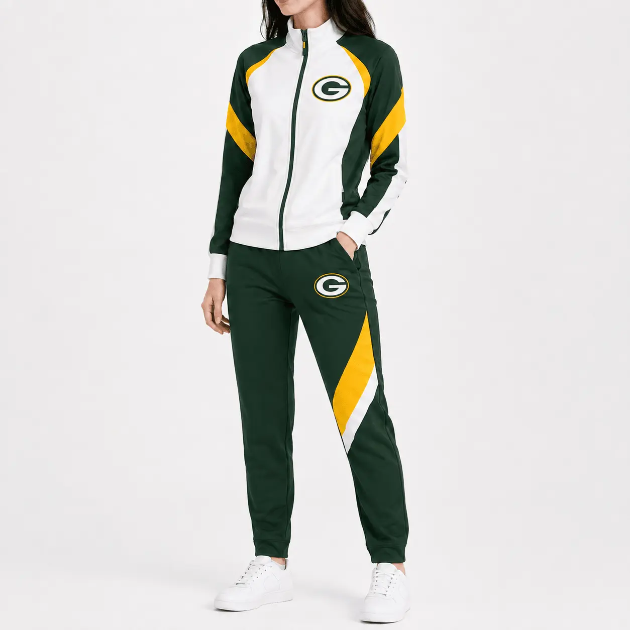 Green Bay Packers | Premium NFL Sporty Combo Jacket & Jogger Set NTD - Image 2