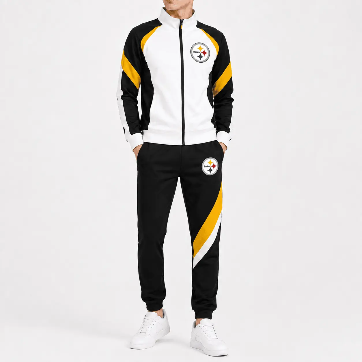Pittsburgh Steelers | Premium NFL Sporty Combo Jacket & Jogger Set NTD