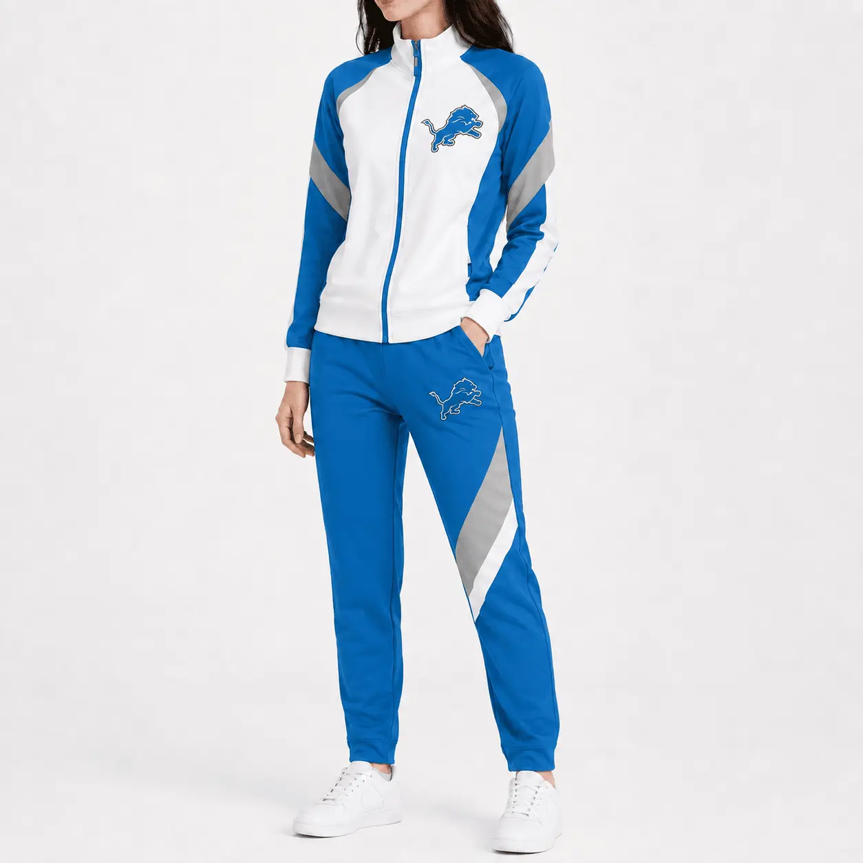Detroit Lions | Premium NFL Sporty Combo Jacket & Jogger Set NTD - Image 2