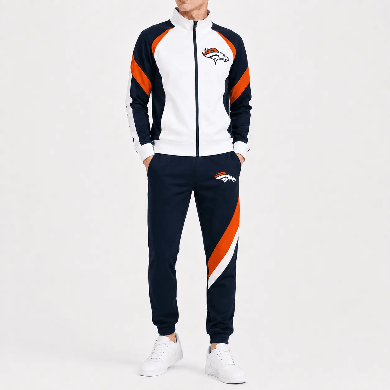 Denver Broncos | Premium NFL Sporty Combo Jacket & Jogger Set NTD