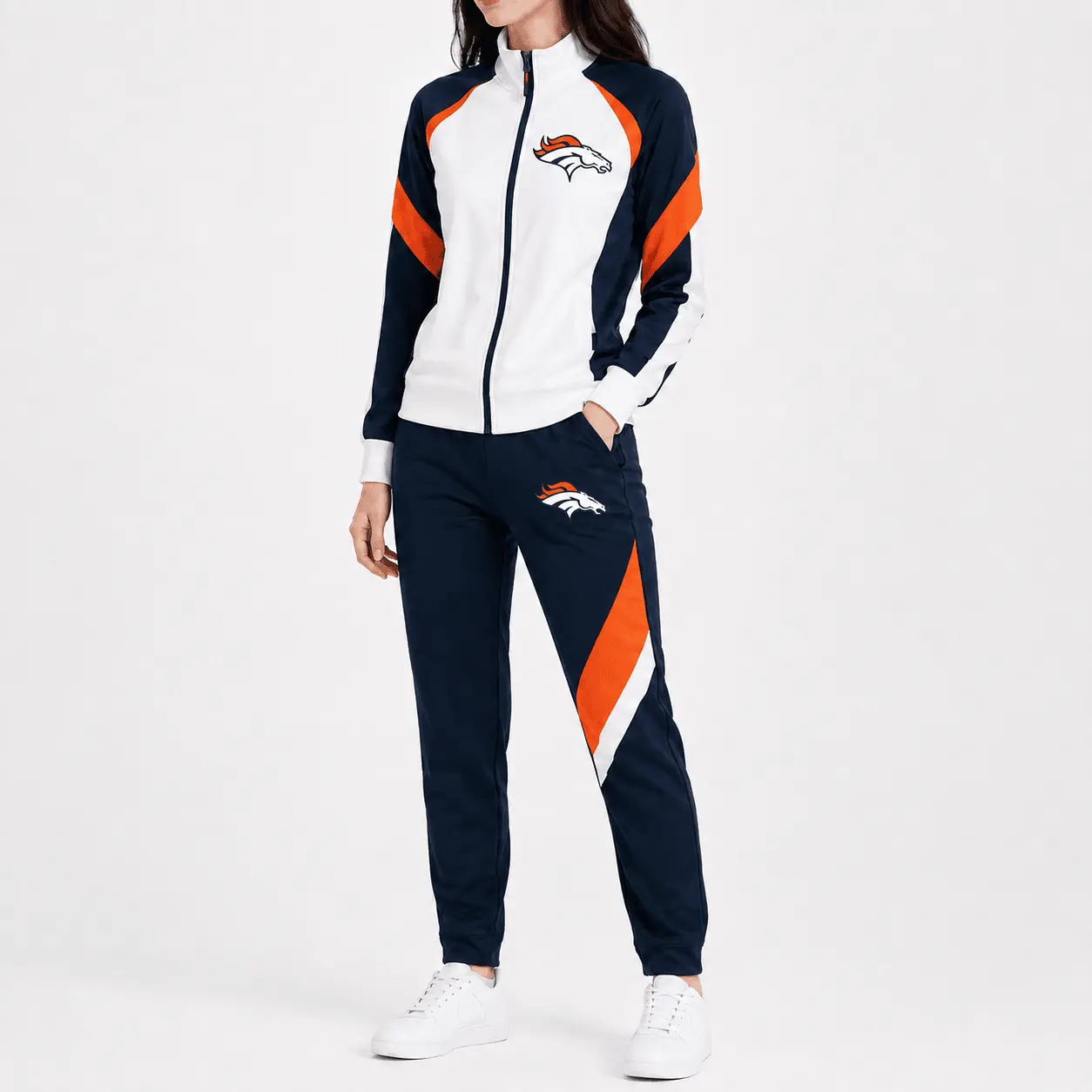 Denver Broncos | Premium NFL Sporty Combo Jacket & Jogger Set NTD - Image 2