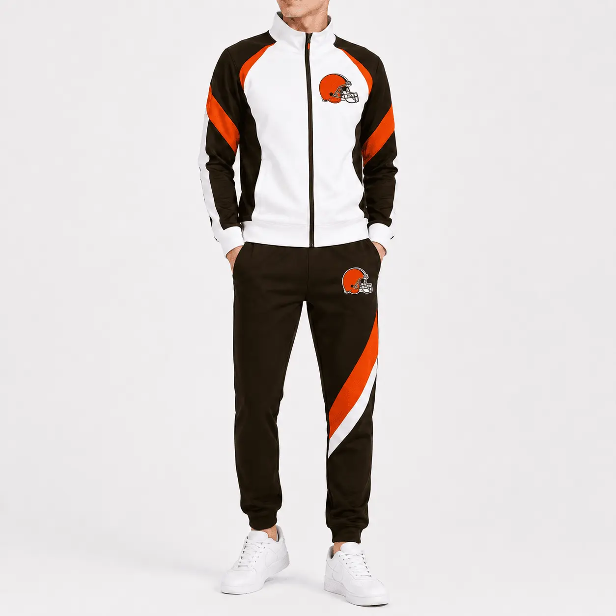 Cleveland Browns | Premium NFL Sporty Combo Jacket & Jogger Set NTD