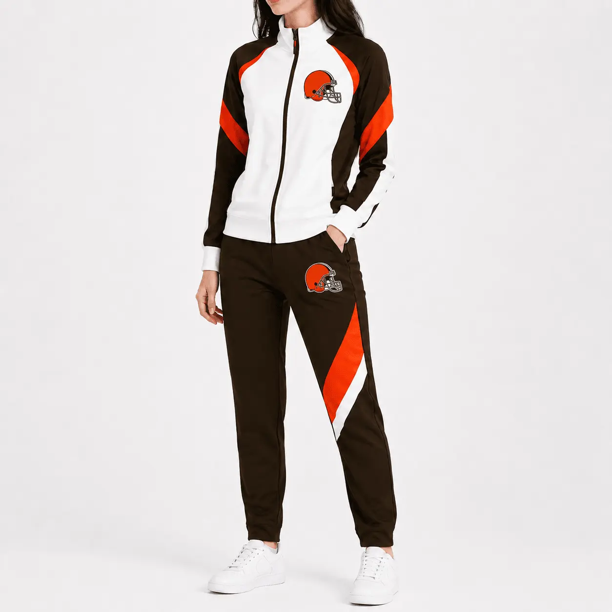 Cleveland Browns | Premium NFL Sporty Combo Jacket & Jogger Set NTD - Image 2