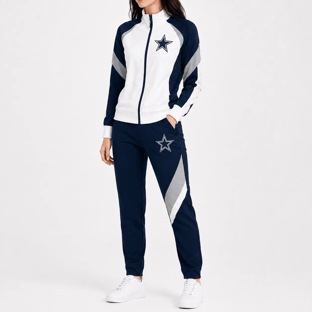 Dallas Cowboys | Premium NFL Sporty Combo Jacket & Jogger Set NTD - Image 2
