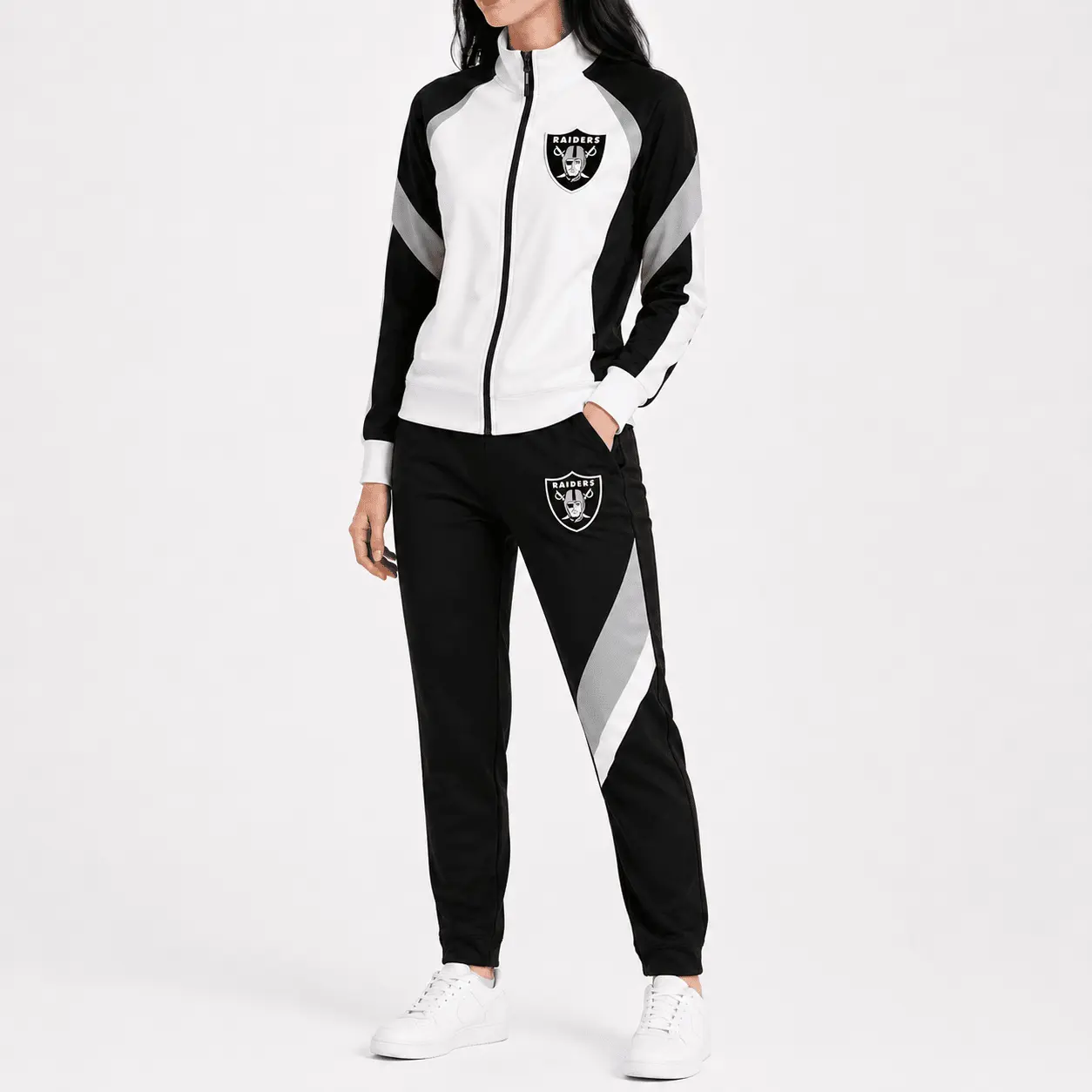 Las Vegas Raiders | Premium NFL Sporty Combo Jacket & Jogger Set NTD - Image 2
