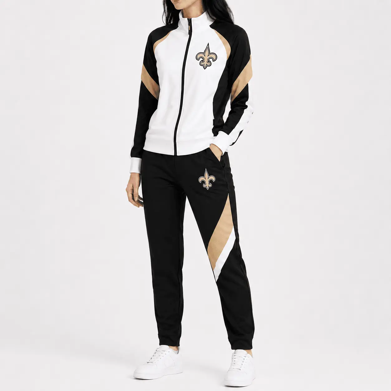 New Orleans Saints | Premium NFL Sporty Combo Jacket & Jogger Set NTD - Image 2