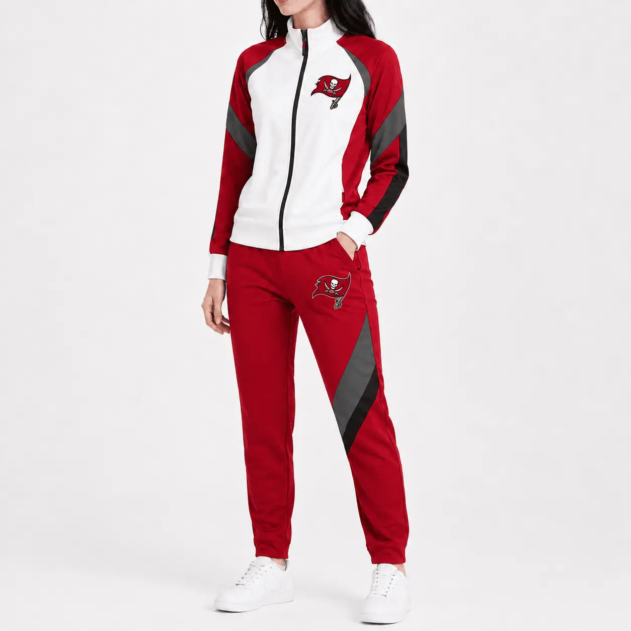 Tampa Bay Buccaneers | Premium NFL Sporty Combo Jacket & Jogger Set NTD - Image 2