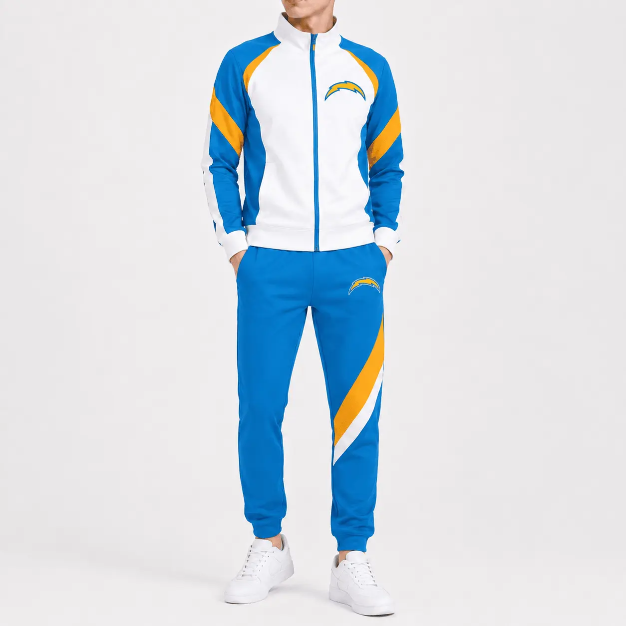 Los Angeles Chargers | Premium NFL Sporty Combo Jacket & Jogger Set NTD