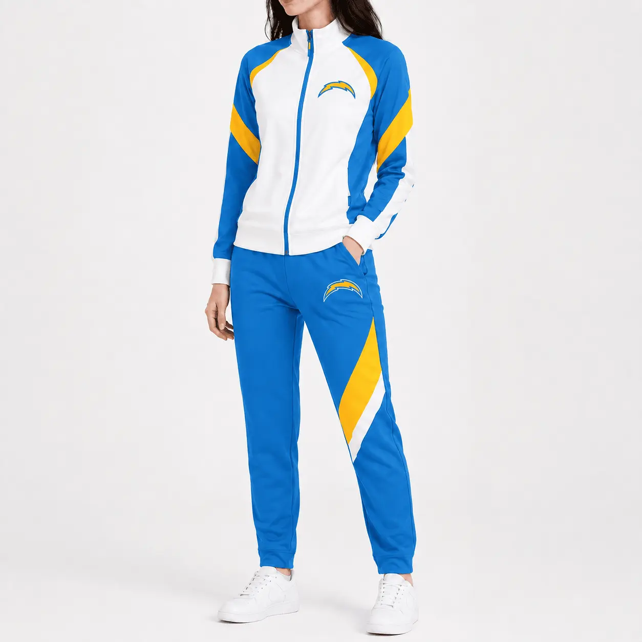 Los Angeles Chargers | Premium NFL Sporty Combo Jacket & Jogger Set NTD - Image 2