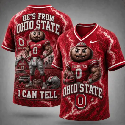 Ohio State Buckeyes | Premium NCAA Game Day Heritage Fan V-Neck NY