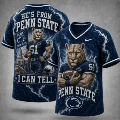 Penn State Nittany Lions | Premium NCAA Game Day Heritage Fan V-Neck NY