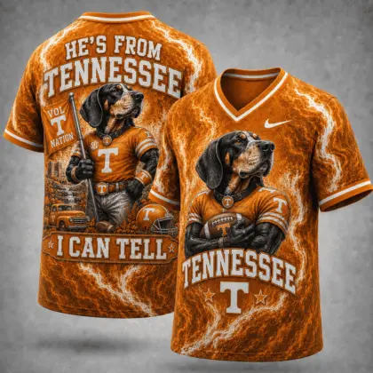 Tennessee Volunteers | Premium NCAA Game Day Heritage Fan V-Neck NY