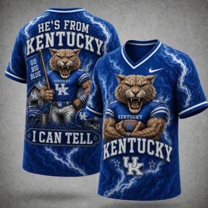 Kentucky Wildcats | Premium NCAA Game Day Heritage Fan V-Neck NY