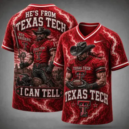 Texas Tech Red Raiders | Premium NCAA Game Day Heritage Fan V-Neck NY