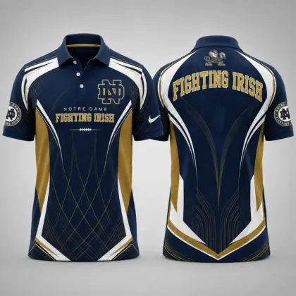 Notre Dame Fighting Irish | Premium NCAA Game Day Performance Polo NY