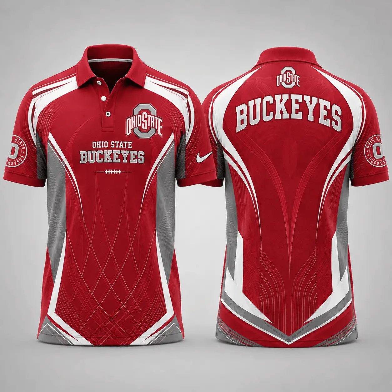 Ohio State Buckeyes | Premium NCAA Game Day Performance Polo NY