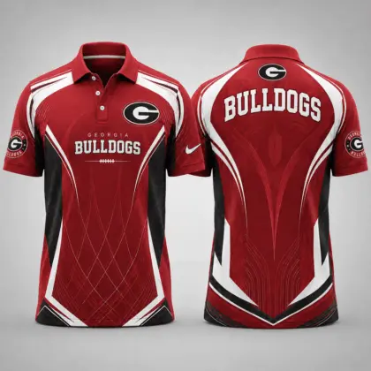 Georgia Bulldogs | Premium NCAA Game Day Performance Polo NY