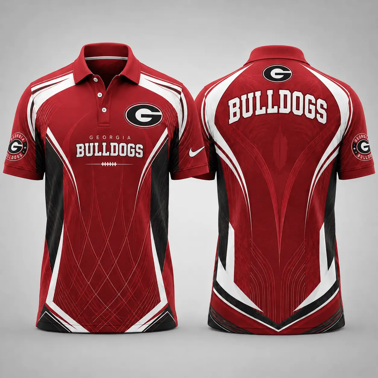 Georgia Bulldogs | Premium NCAA Game Day Performance Polo NY