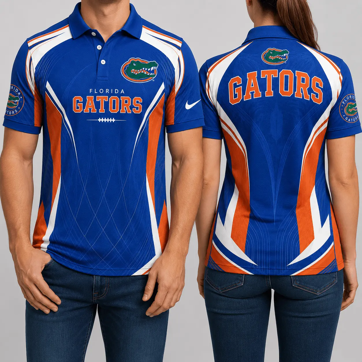 Florida Gators | Premium NCAA Game Day Performance Polo NY - Image 2