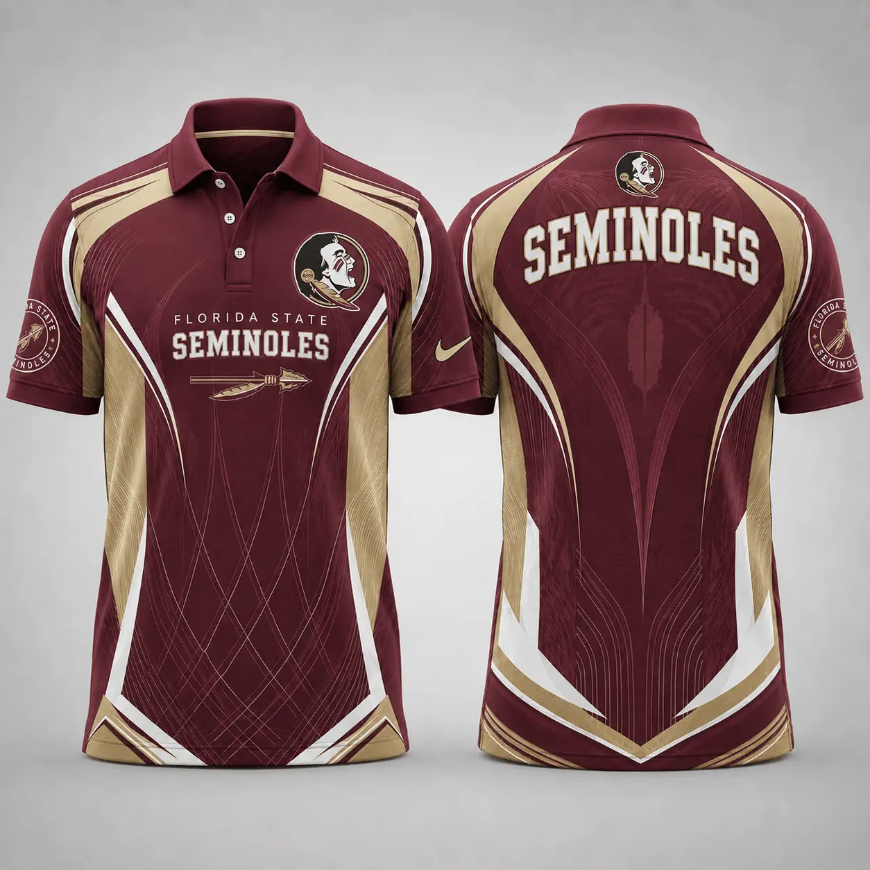 Florida State Seminoles | Premium NCAA Game Day Performance Polo NY