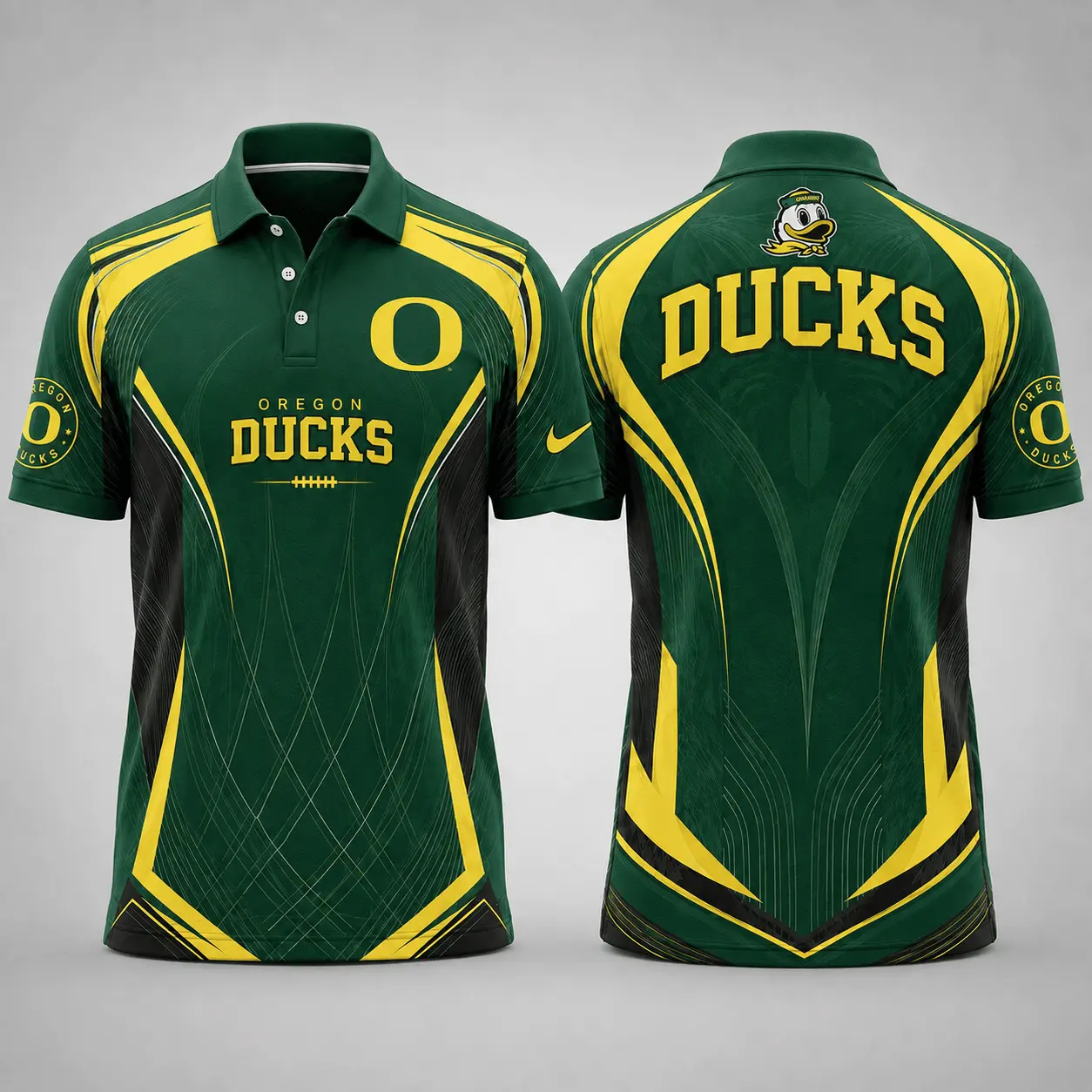 Oregon Ducks | Premium NCAA Game Day Performance Polo NY