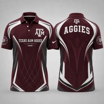 Texas A&M Aggies | Premium NCAA Game Day Performance Polo NY