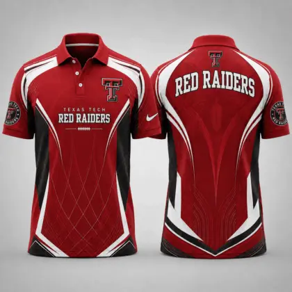 Texas Tech Red Raiders | Premium NCAA Game Day Performance Polo NY