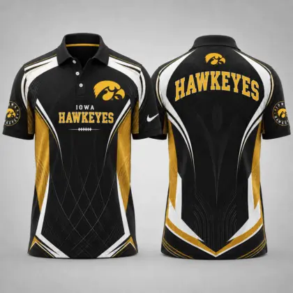 Iowa Hawkeyes | Premium NCAA Game Day Performance Polo NY