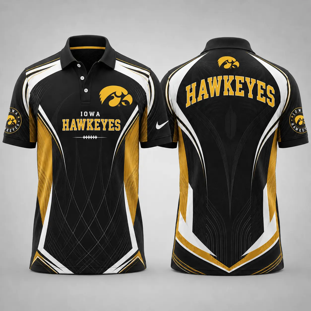 Iowa Hawkeyes | Premium NCAA Game Day Performance Polo NY