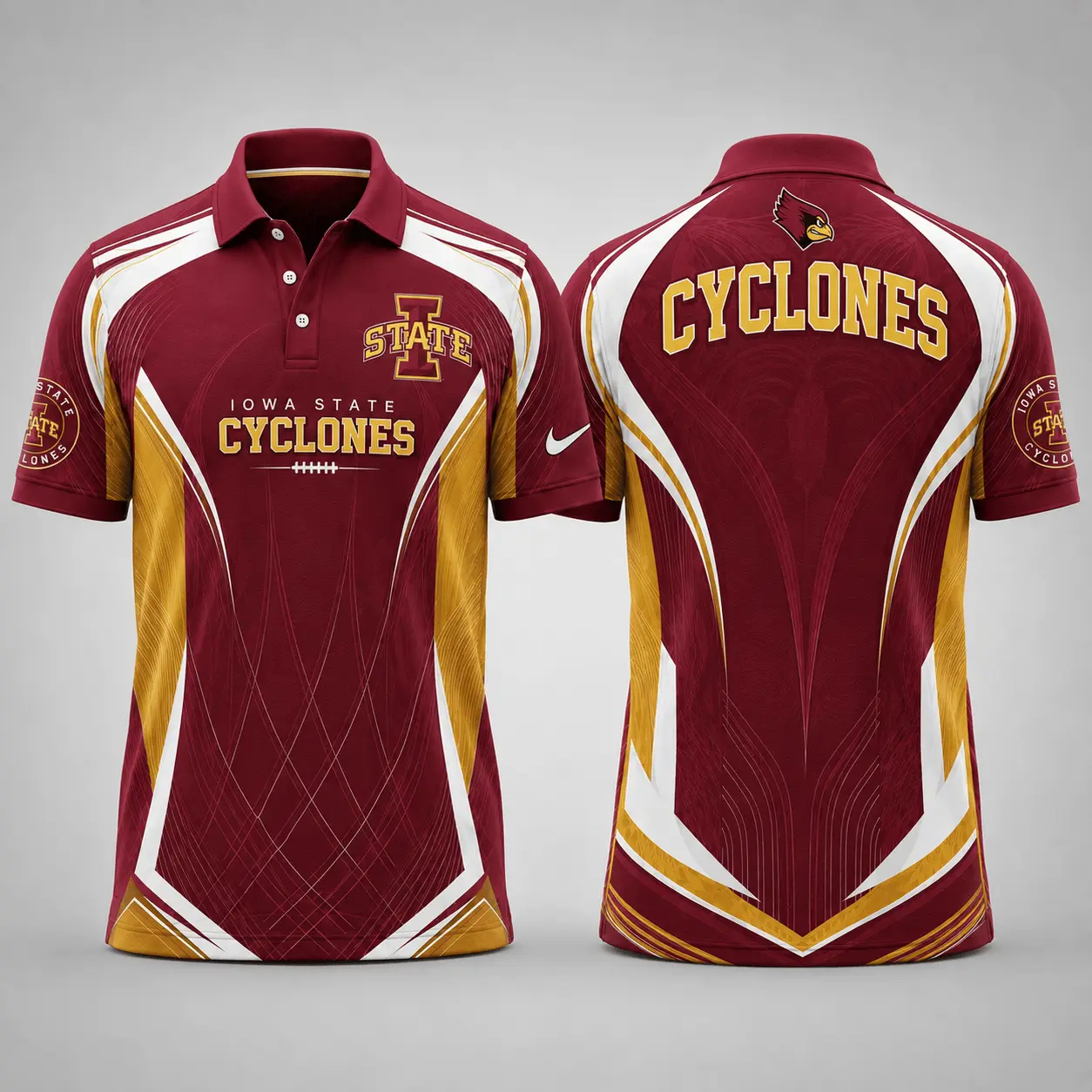 Iowa State Cyclones | Premium NCAA Game Day Performance Polo NY