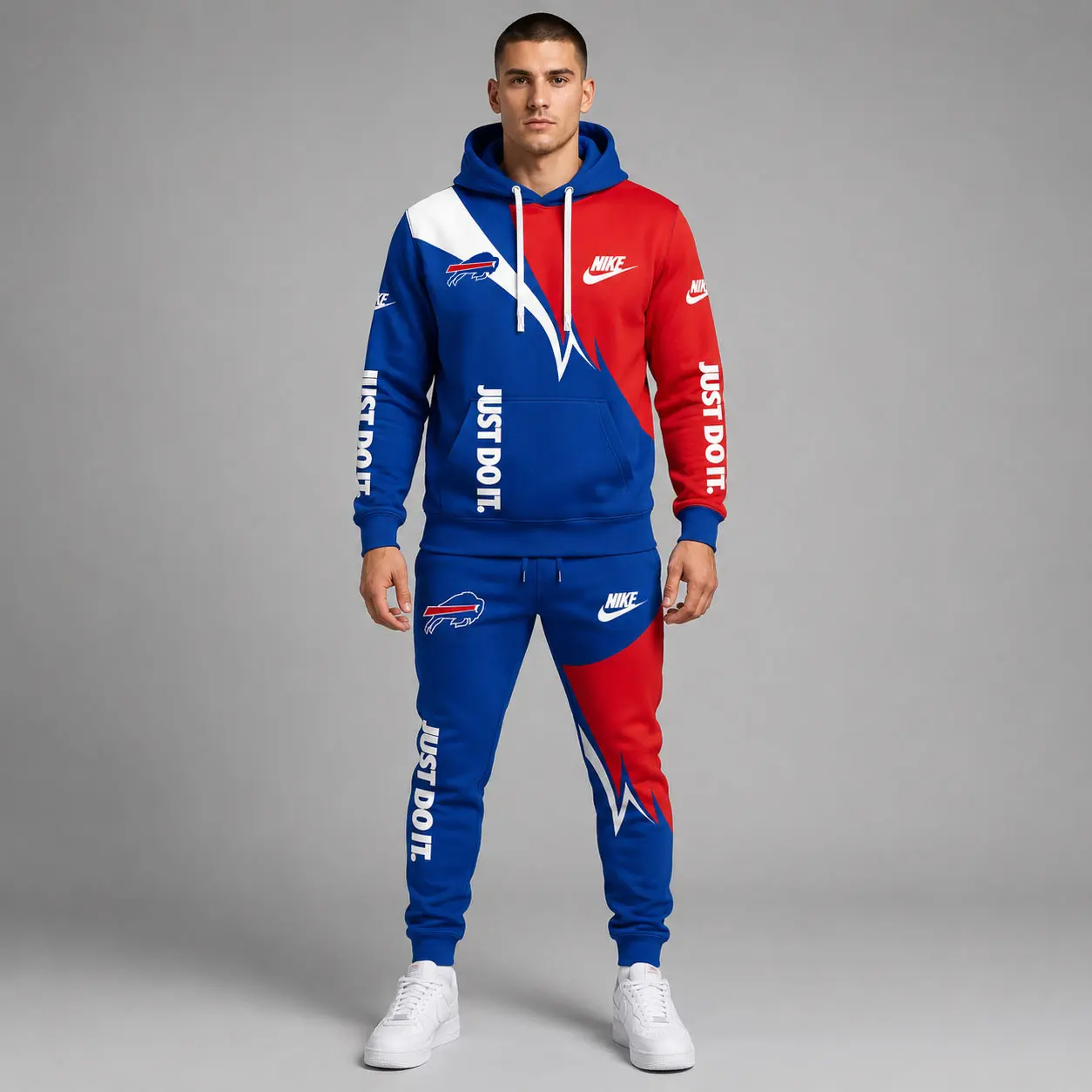 Buffalo Bills | Premium NFL Team Colors Tracksuit Set TD