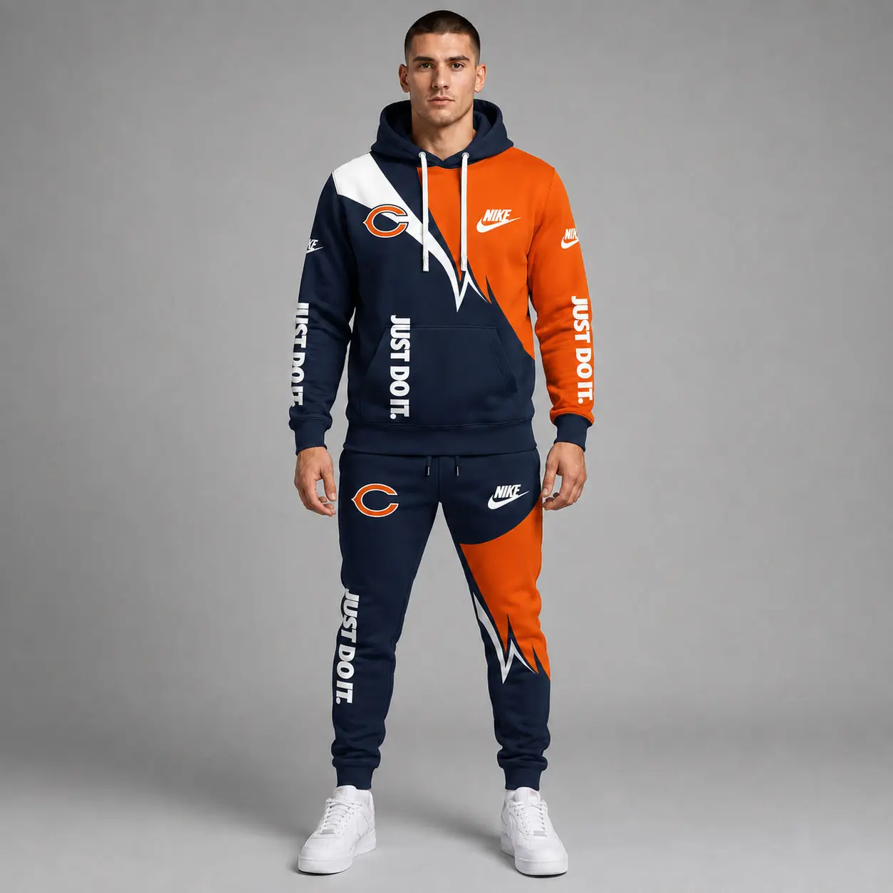 Chicago Bears | Premium NFL Team Colors Tracksuit Set TD