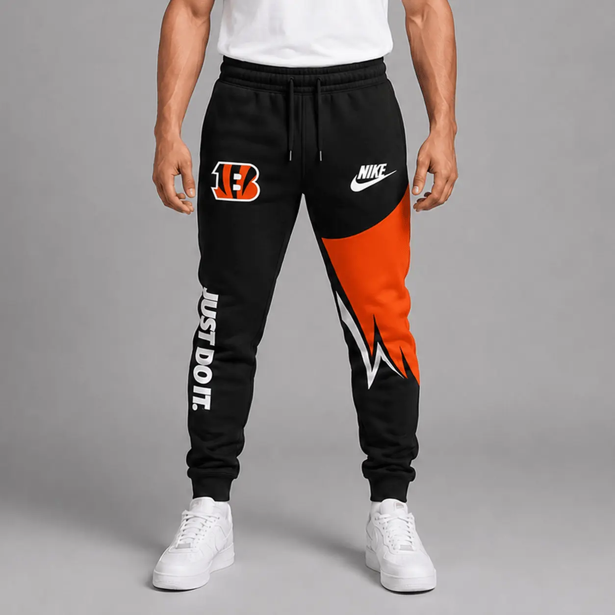 Cincinnati Bengals | Premium NFL Team Colors Tracksuit Set TD - Image 3