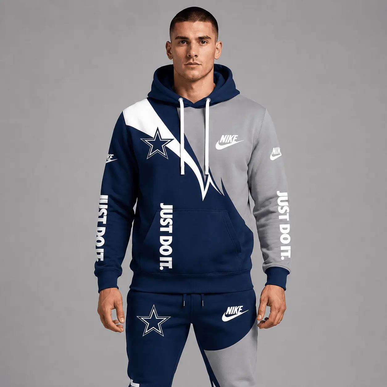 Dallas Cowboys | Premium NFL Team Colors Tracksuit Set TD - Image 2