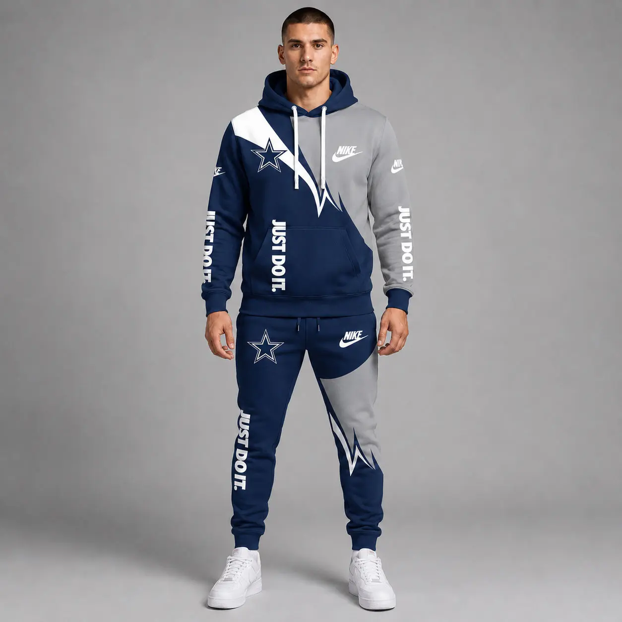 Dallas Cowboys | Premium NFL Team Colors Tracksuit Set TD