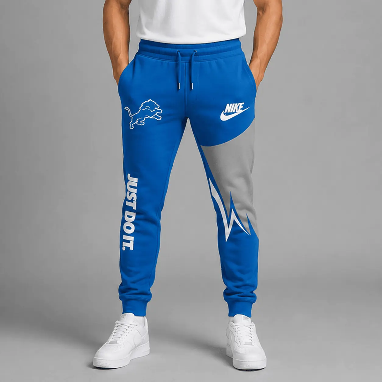 Detroit Lions | Premium NFL Team Colors Tracksuit Set TD - Image 3